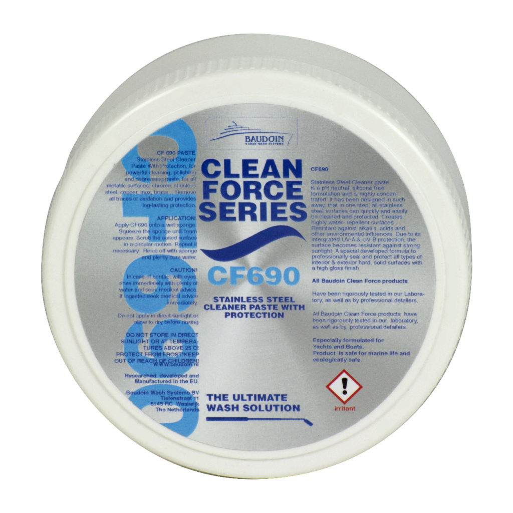 CF690 Stainless Steel cleaner Baudoin Ocean Wash Systems