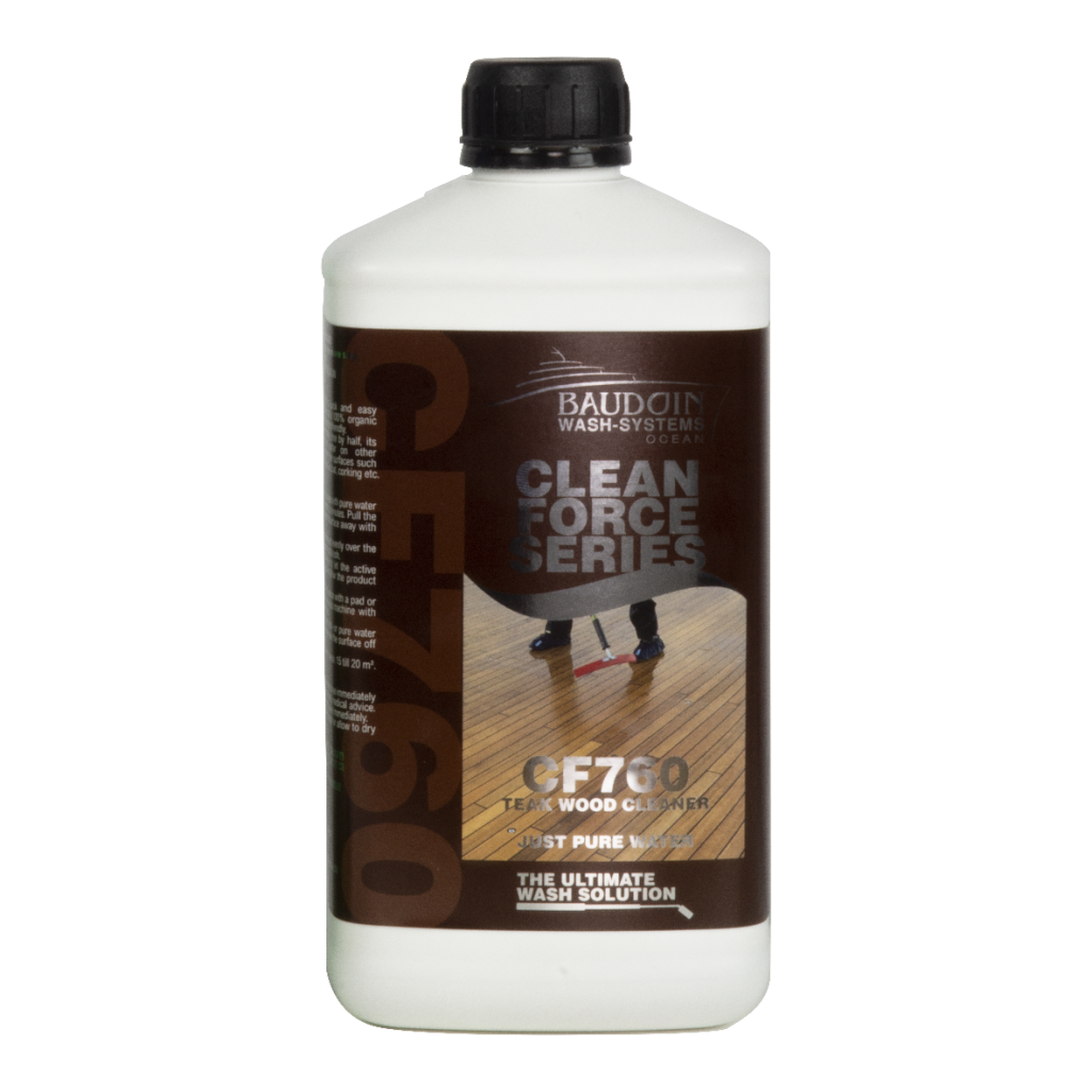 CF760 Teak Wood Cleaner Baudoin Ocean Wash Systems